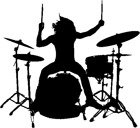 Drummer performing live with Capital Club Band